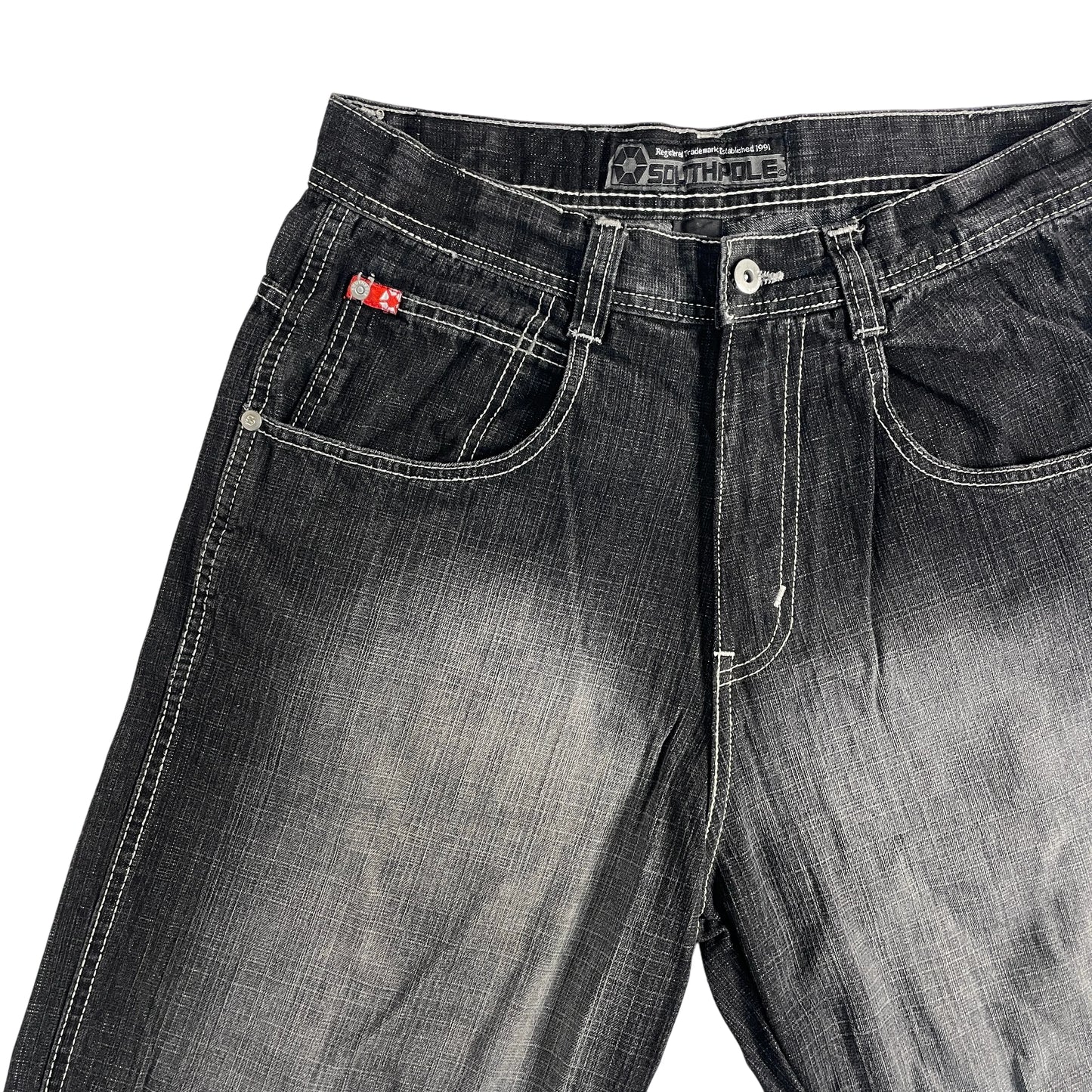 Vintage Southpole Black Denim Baggy Jeans