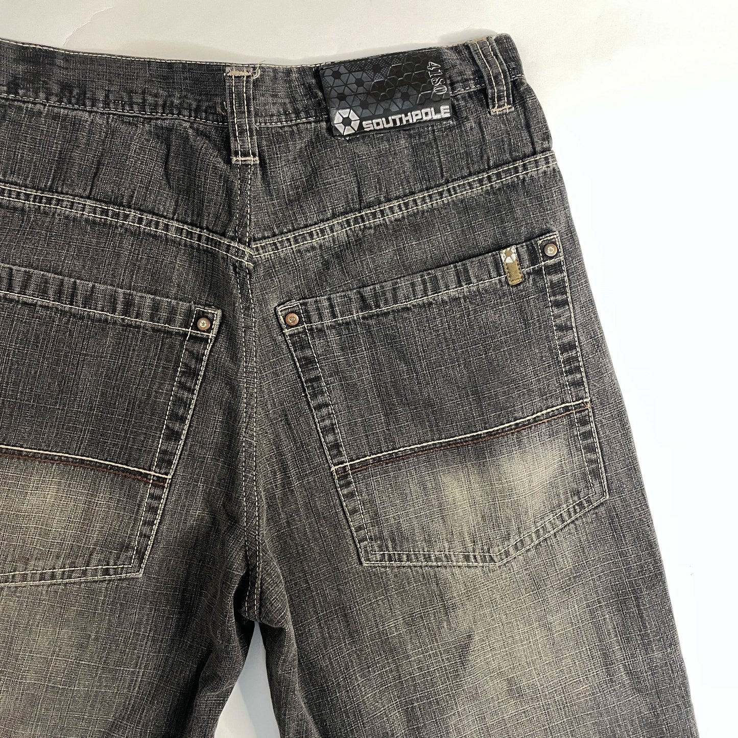 Vintage Southpole Black Denim Baggy Jeans
