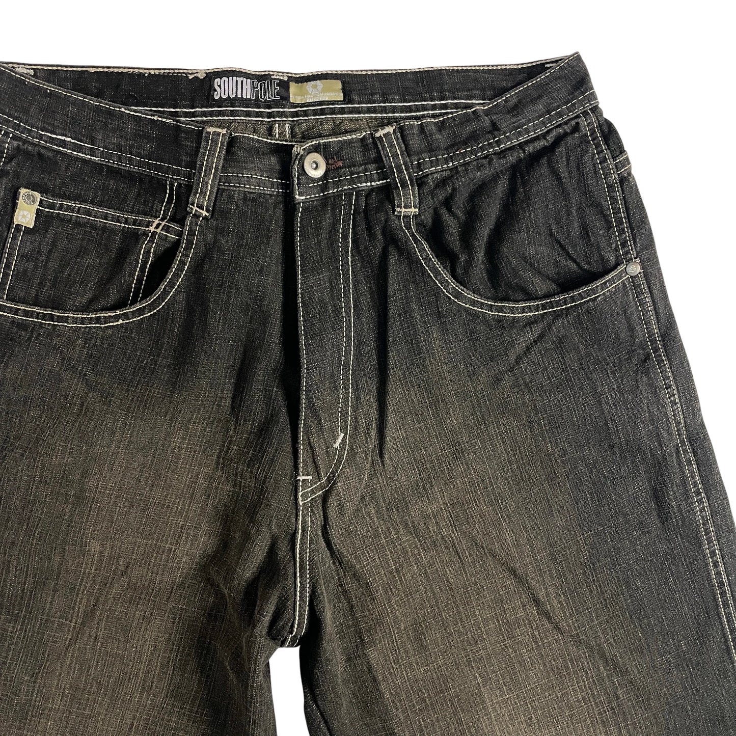 Vintage Southpole Black Denim Baggy Jeans