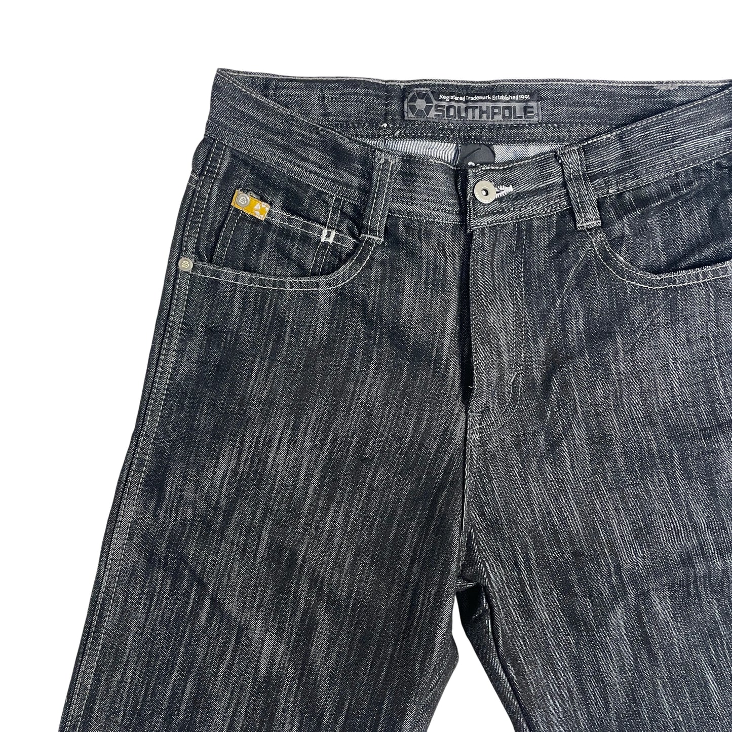 Vintage Southpole Black Denim Baggy Jeans