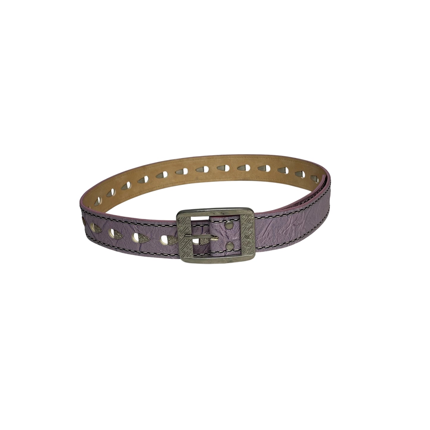 Vintage Purple Embellished Belt