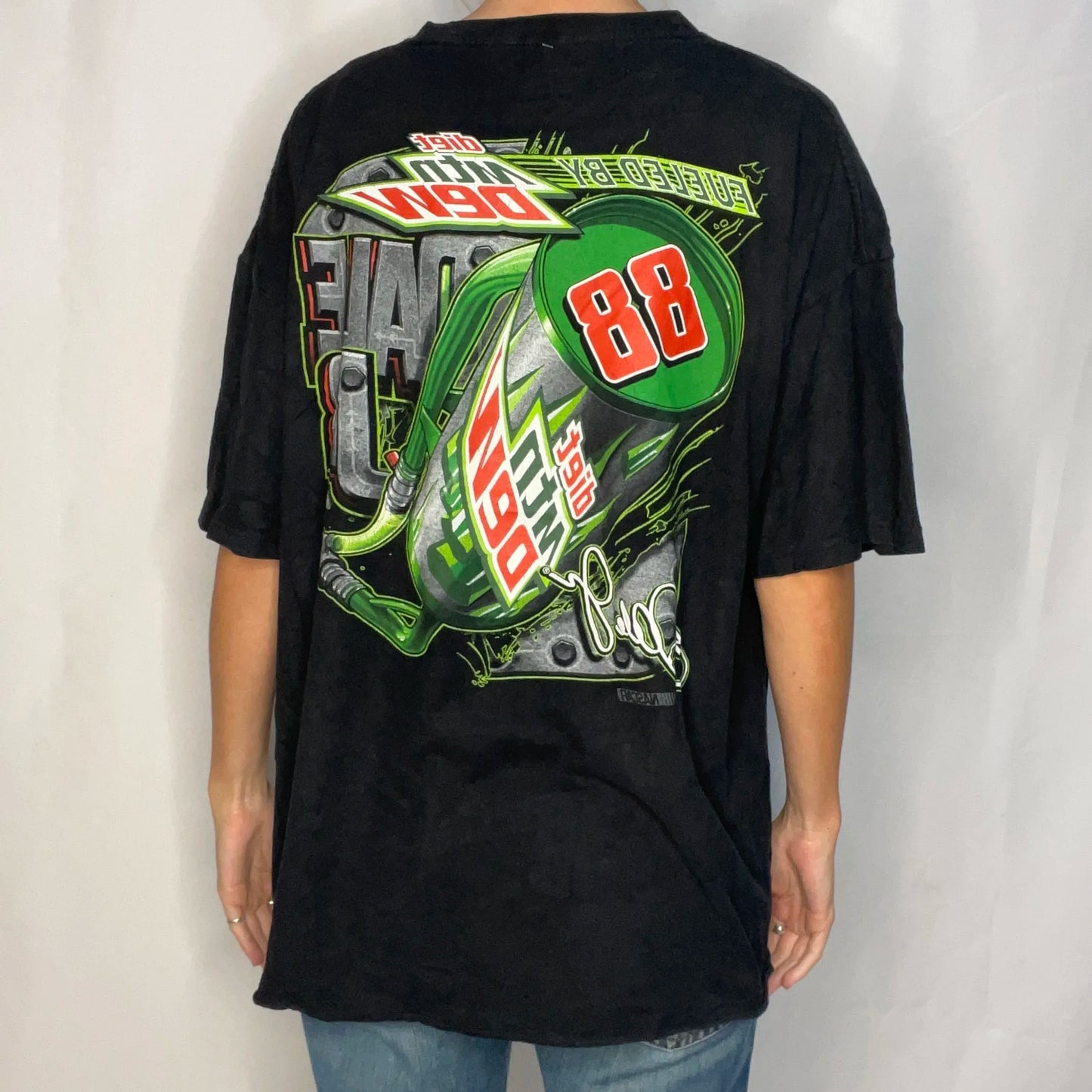 Vintage Dale JR Black T-shirt
