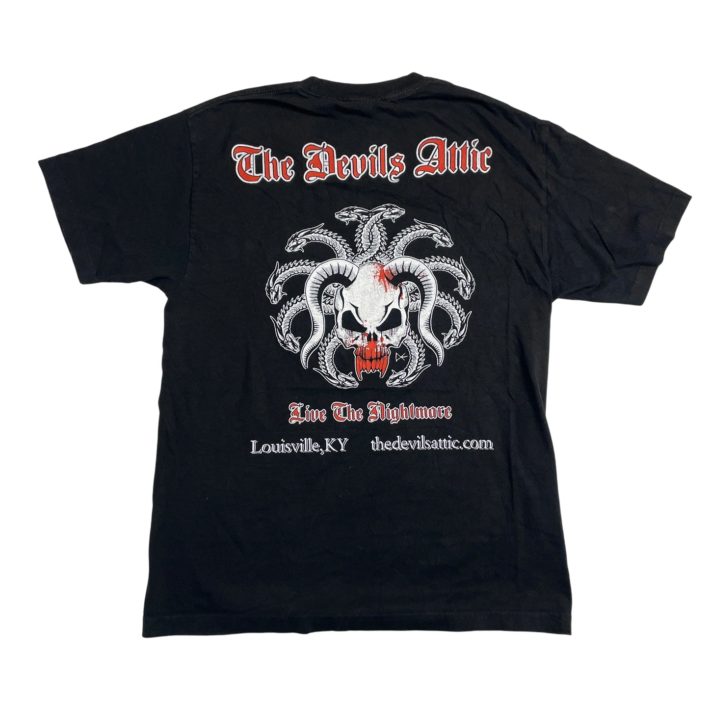 Vintage The Devil's Attic Black T-shirt