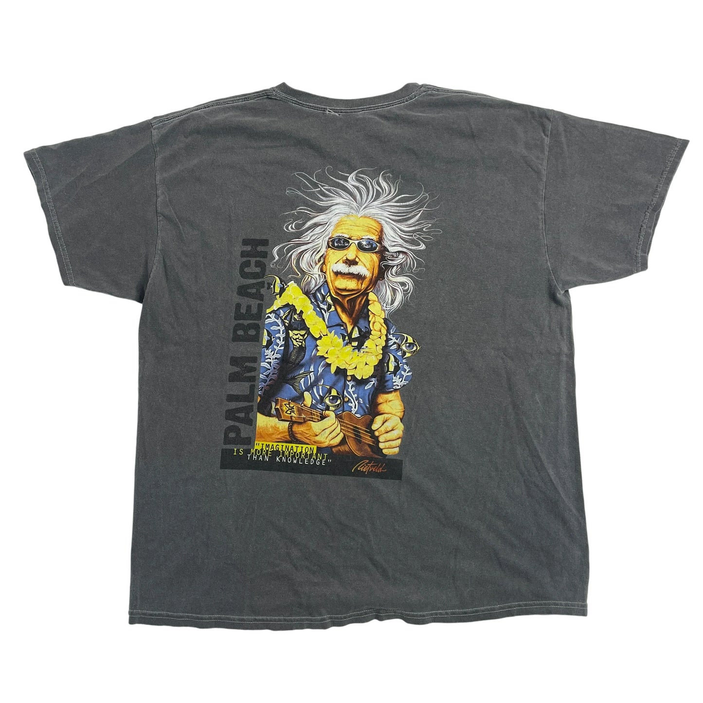 Vintage Blue 84 Grey T-shirt