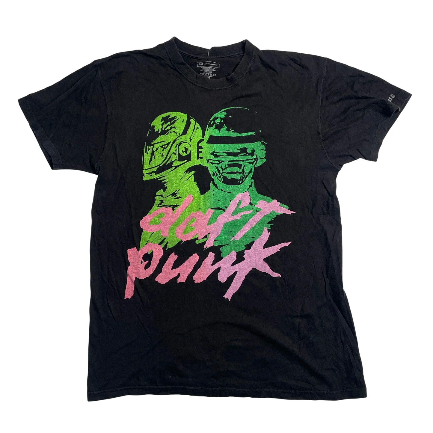 Vintage Daft Punk Black T-shirt