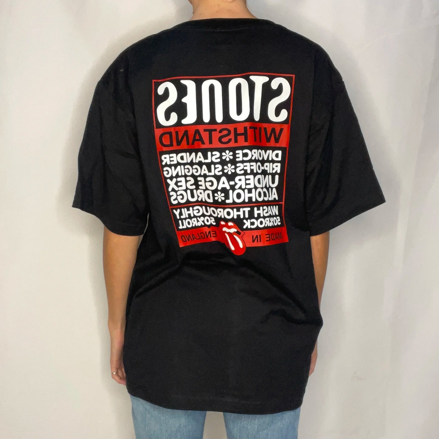 Vintage Rolling Stones Black T-shirt