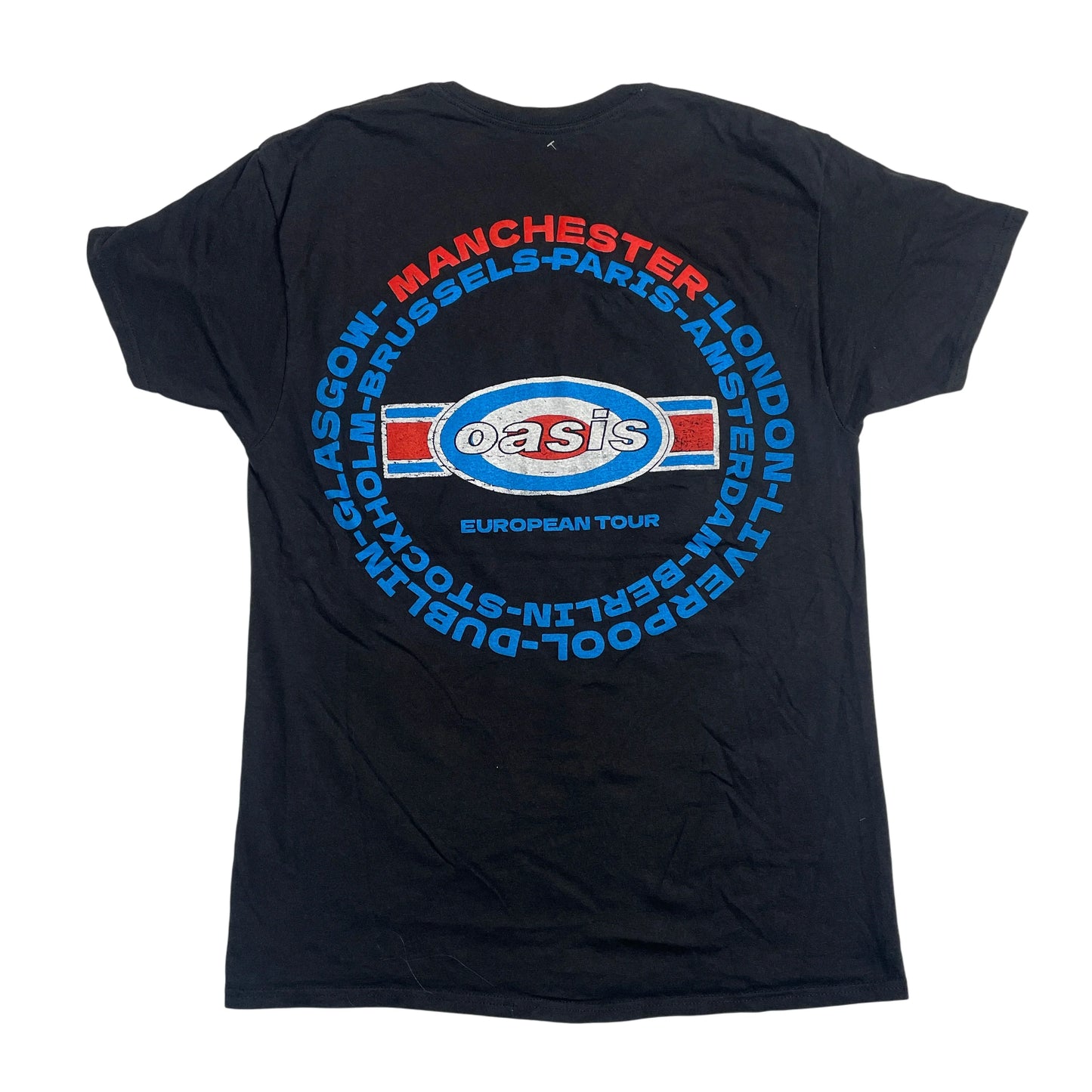 Vintage Oasis Black T-shirt