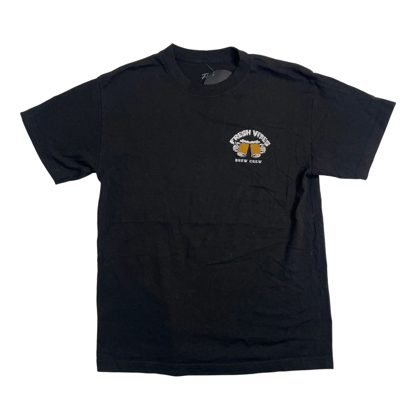Vintage Fresh Vibes Black T-shirt