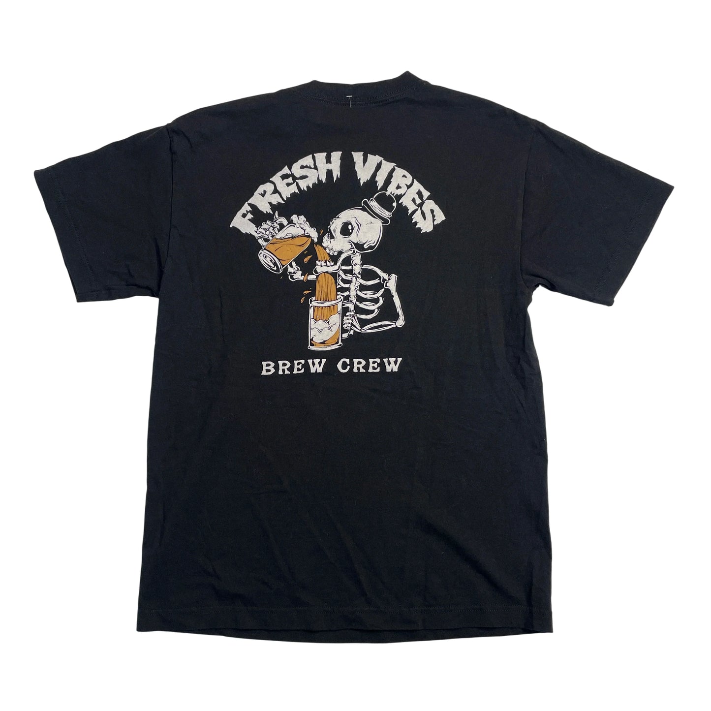 Vintage Fresh Vibes Black T-shirt