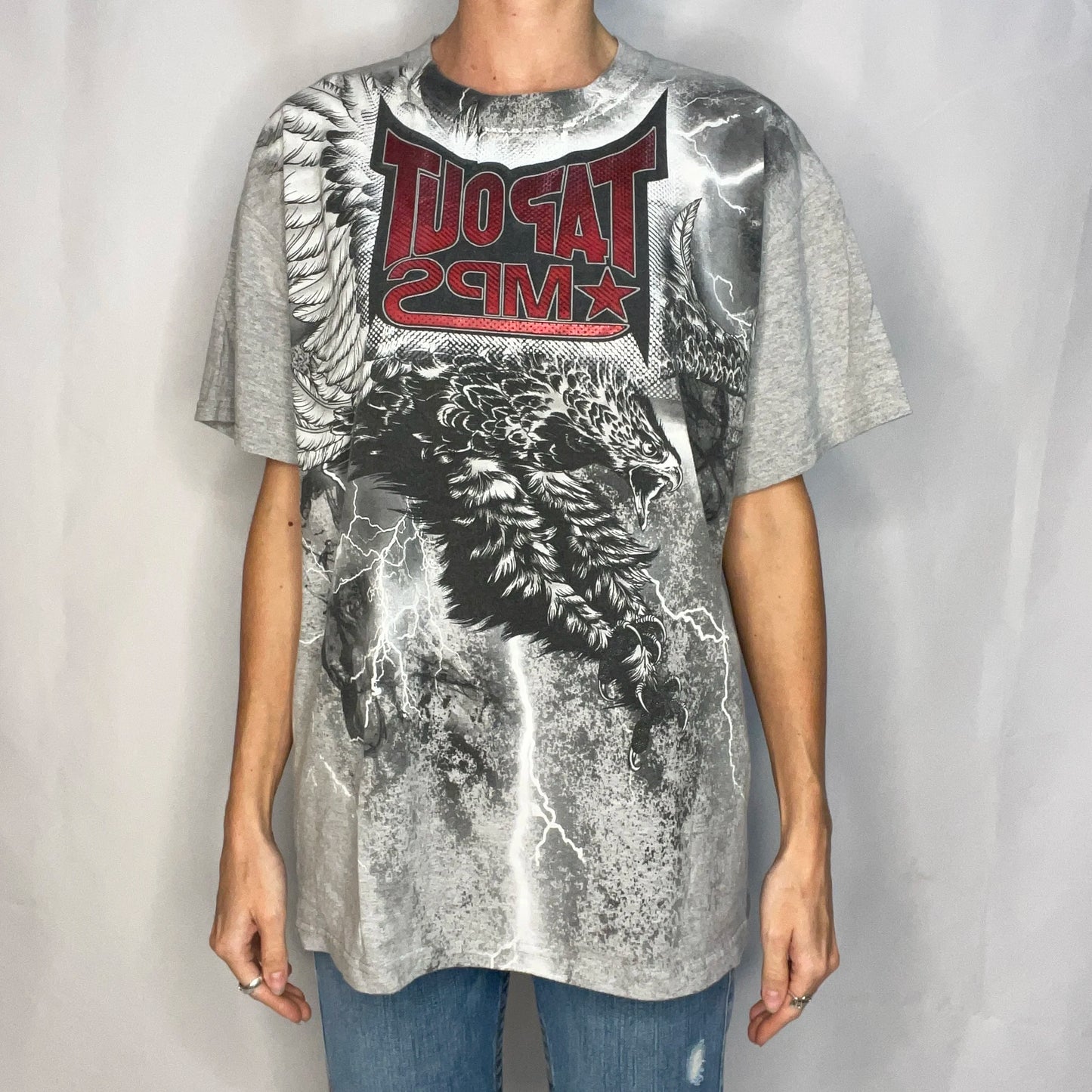 Vintage Tapout Grey T-shirt