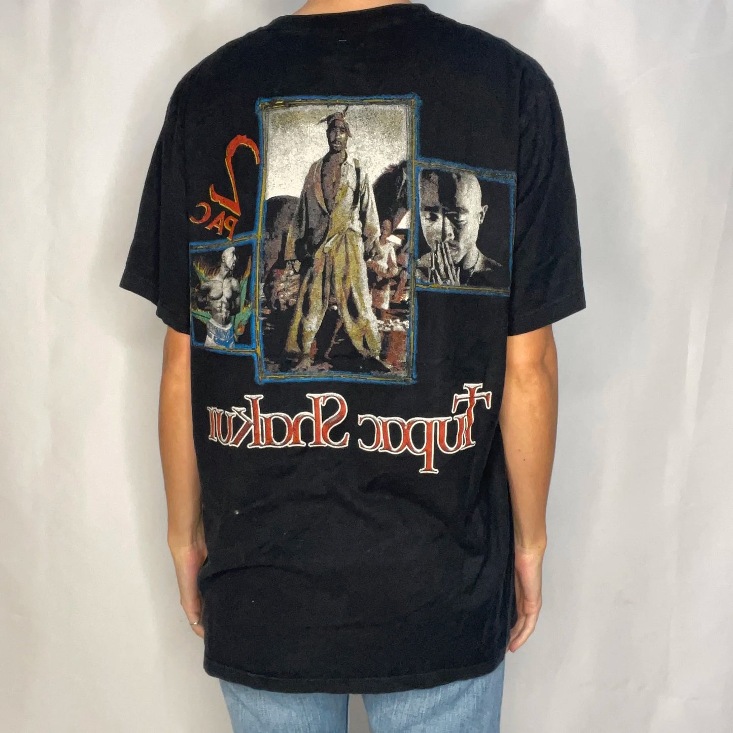 Vintage Tupac Black T-shirt