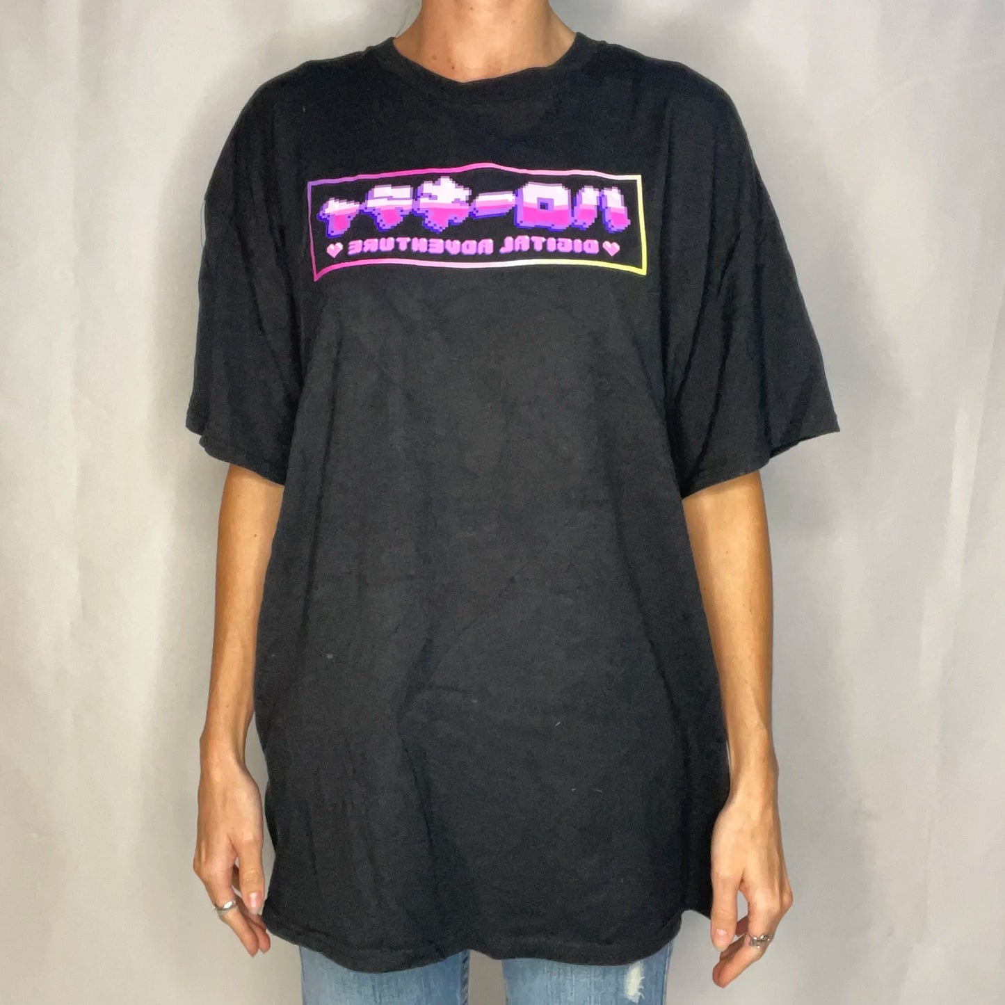 Vintage Hello Kitty Black T-shirt