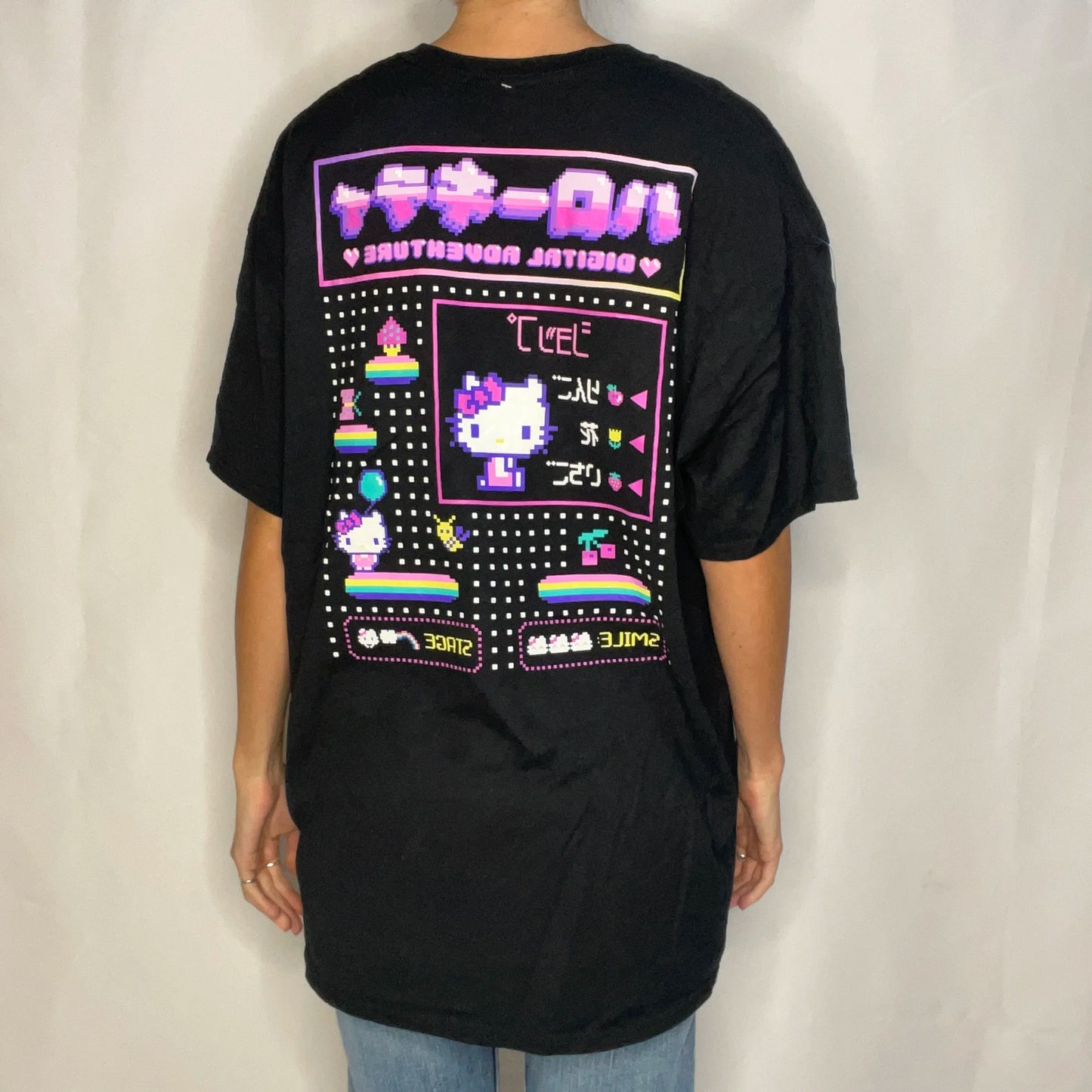 Vintage Hello Kitty Black T-shirt