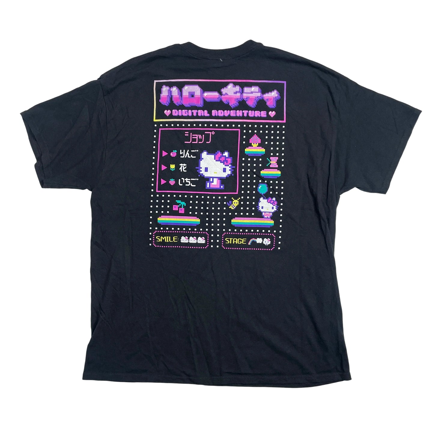 Vintage Hello Kitty Black T-shirt
