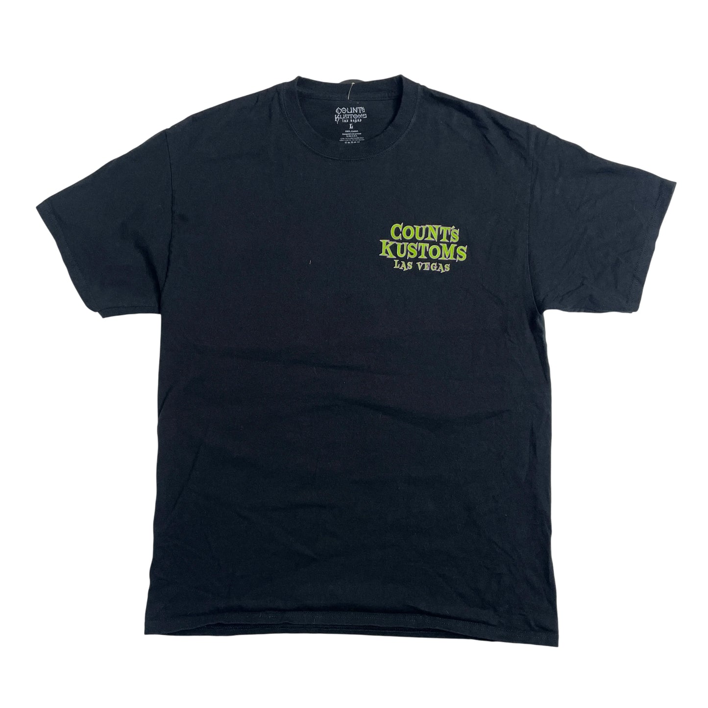 Vintage Counts Kustoms Black T-shirt