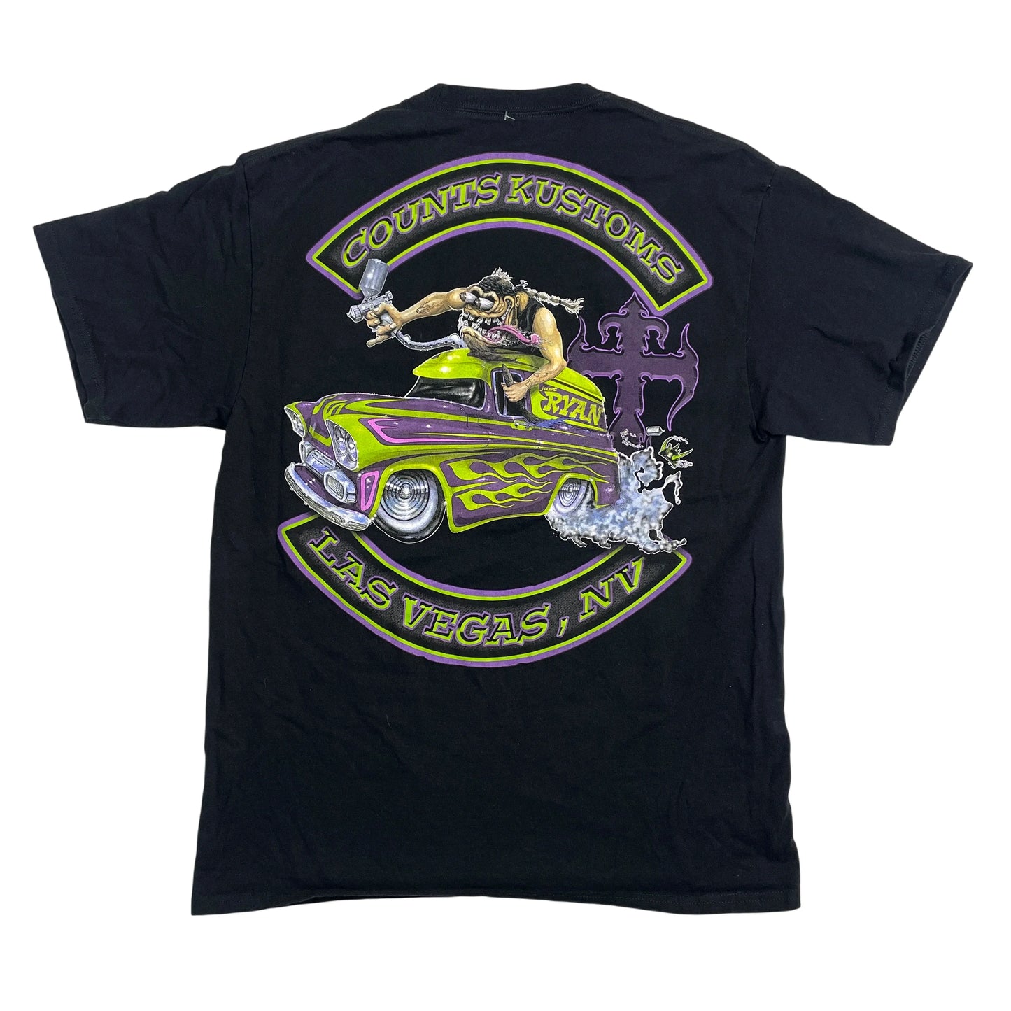 Vintage Counts Kustoms Black T-shirt