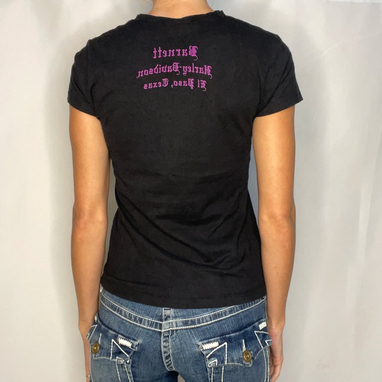 Vintage Harley-Davidson Diamanté Black T-shirt