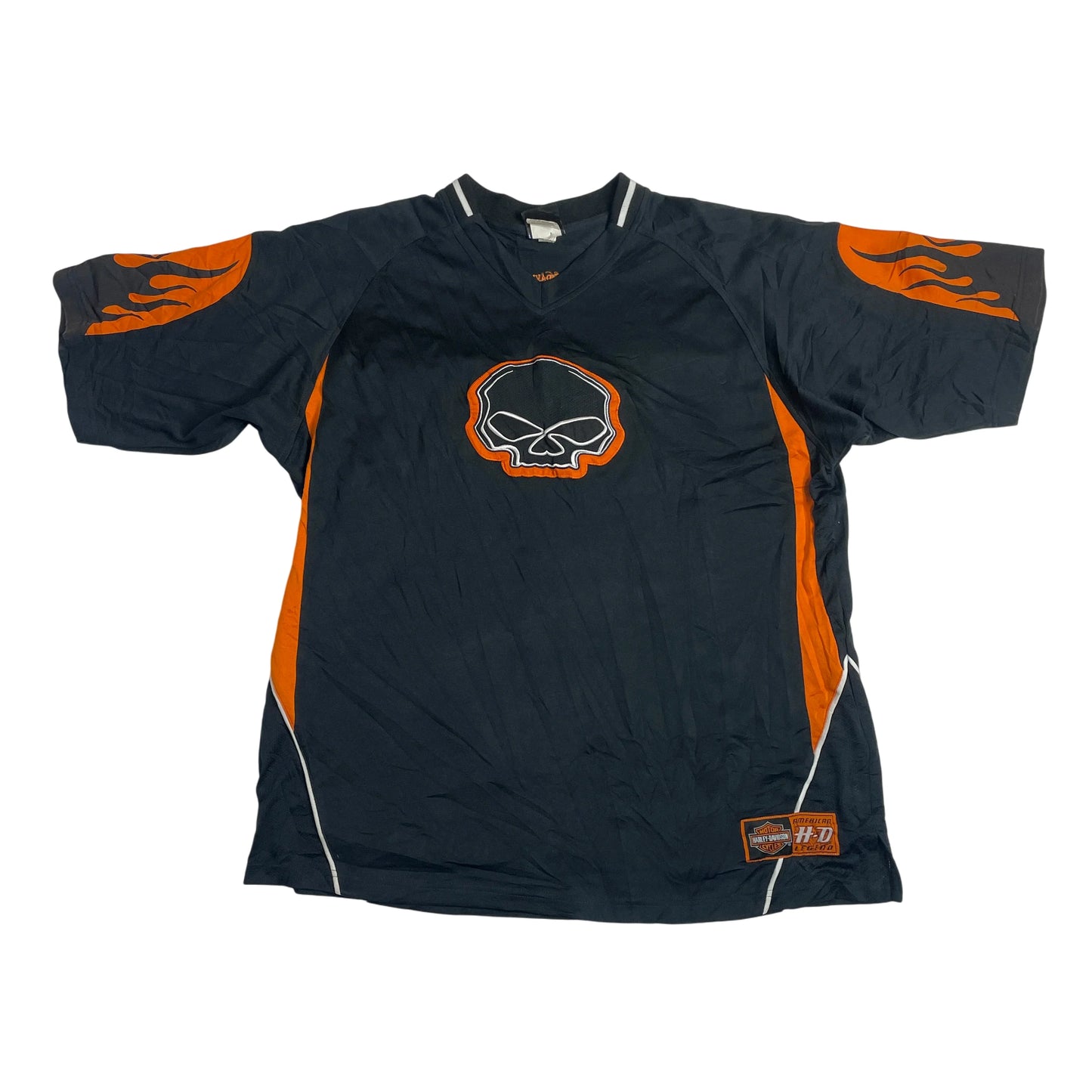 Vintage Harley-davidson Black Jersey