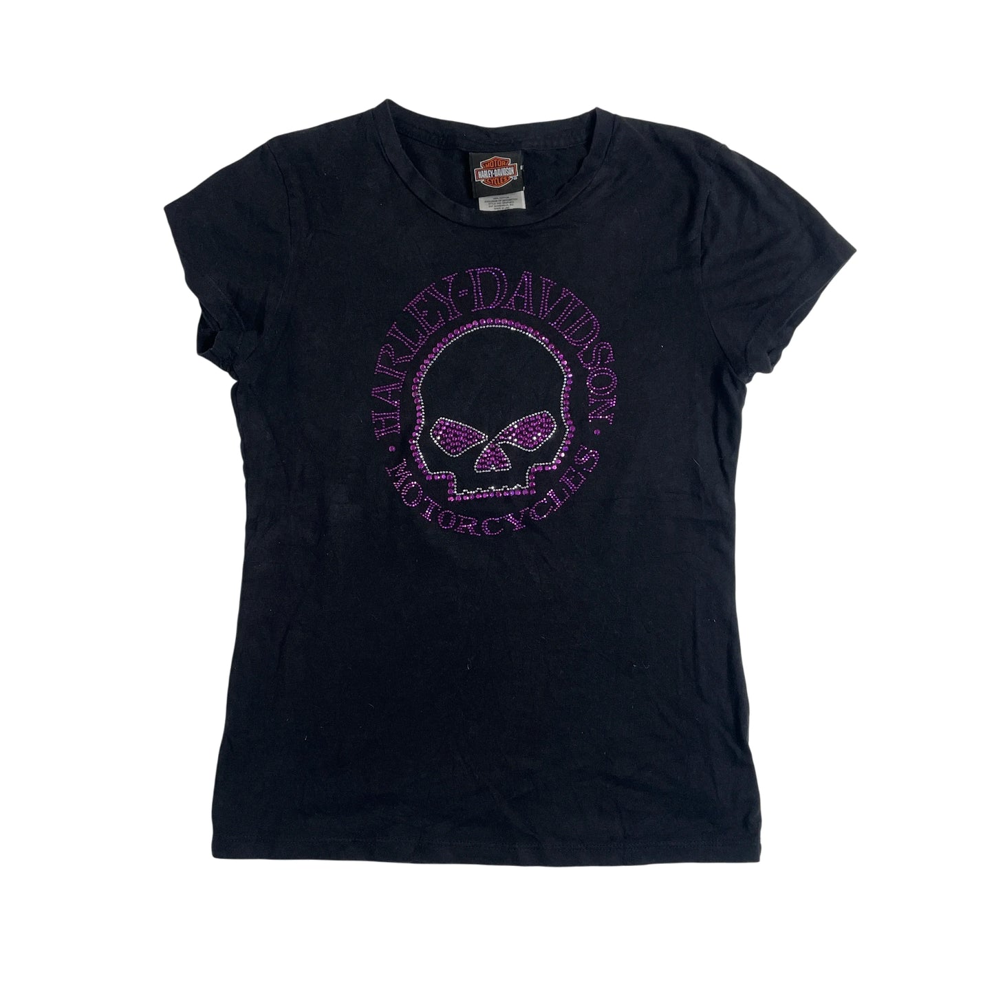 Vintage Harley-Davidson Diamanté Black T-shirt