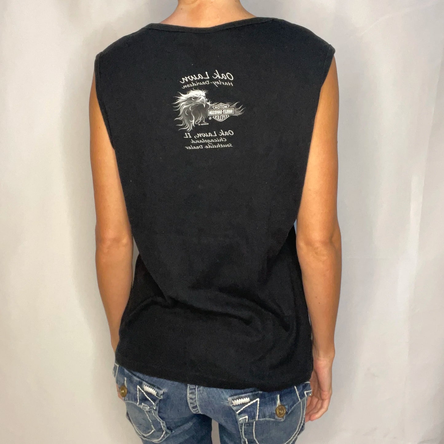 Vintage Harley-Davidson Black Tank Top