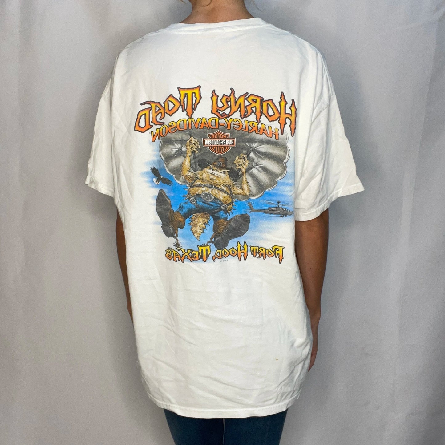 Vintage Harley-Davidson White T-shirt