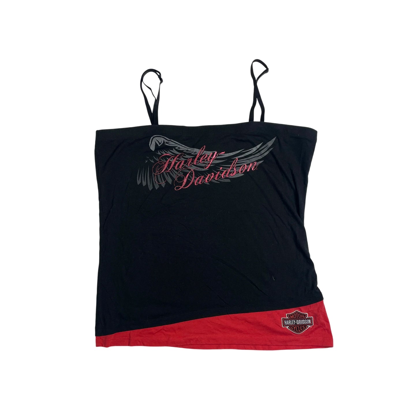 Vintage Harley-Davidson Black Cami Top