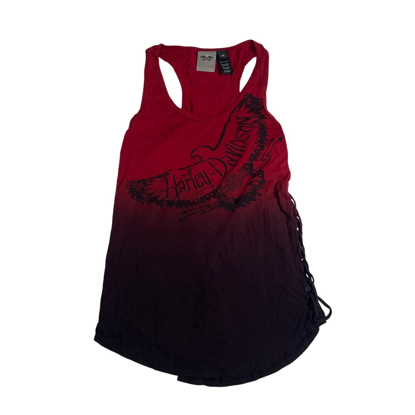 Vintage Harley-Davidson Red Tank Top