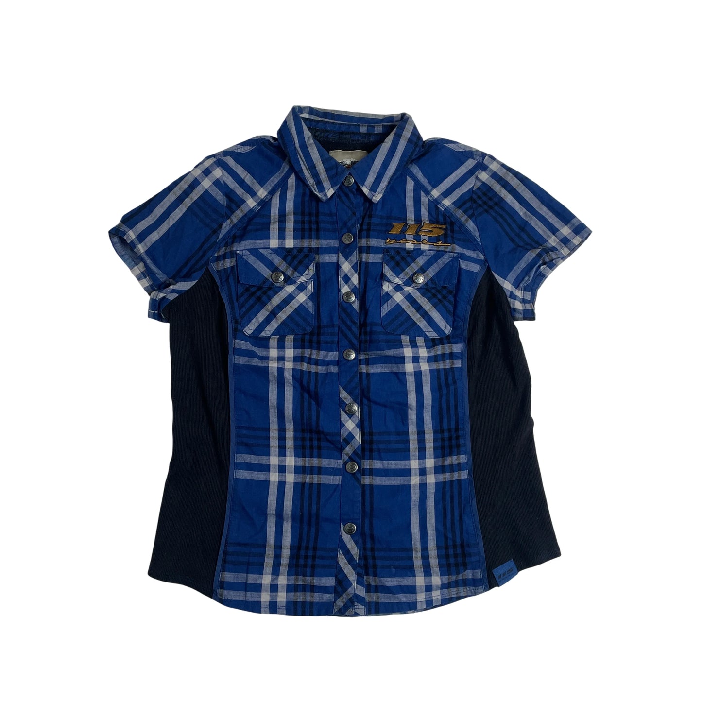 Vintage Harley-Davidson Blue Short Sleeve Shirt