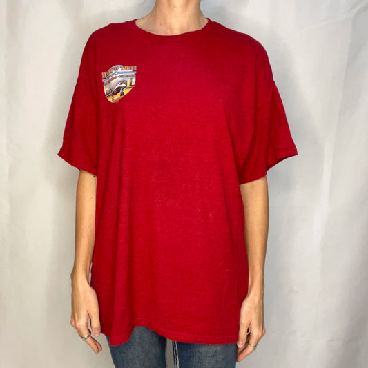 Vintage Harley-Davidson Red T-shirt