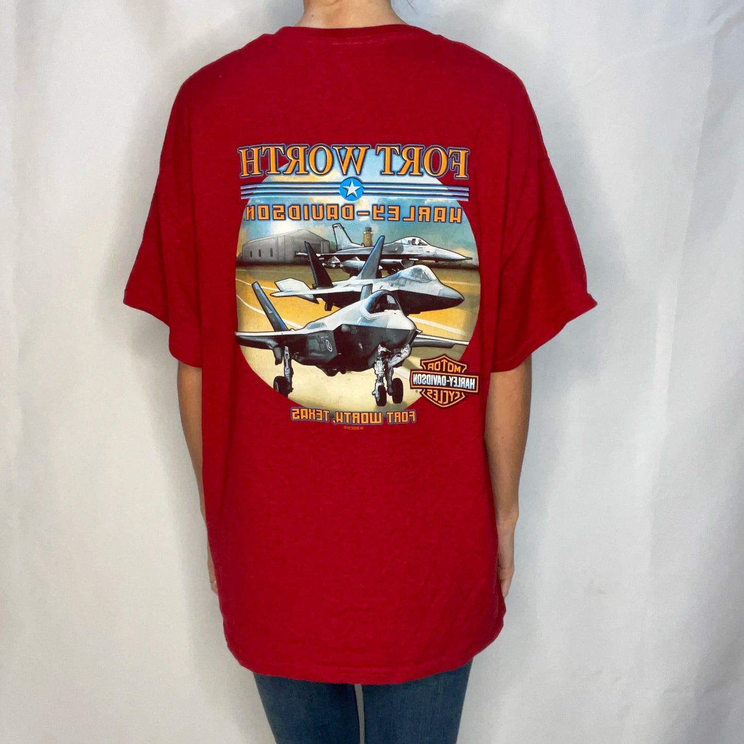 Vintage Harley-Davidson Red T-shirt
