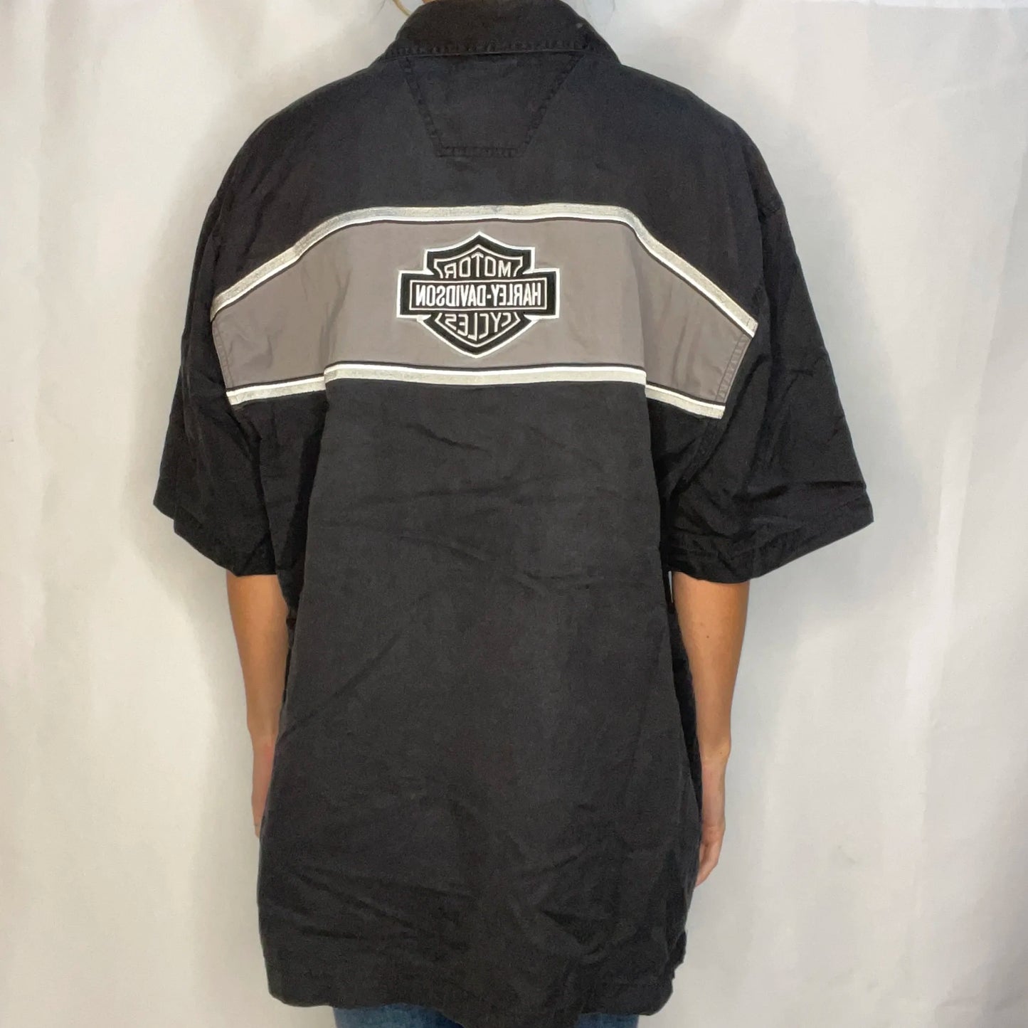 Vintage Harley-Davidson Black Work Shirt
