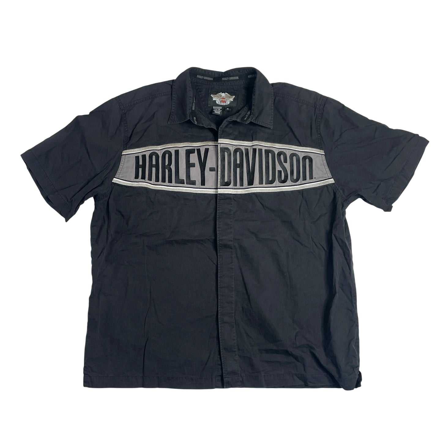 Vintage Harley-Davidson Black Work Shirt