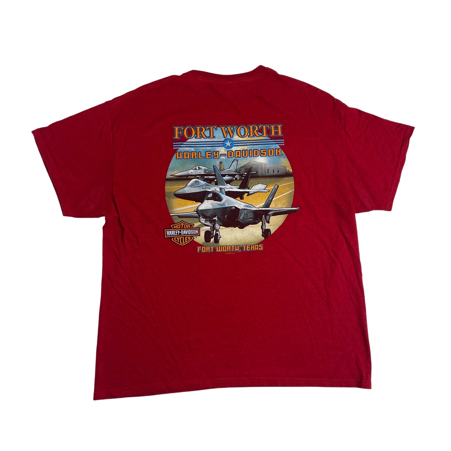 Vintage Harley-Davidson Red T-shirt