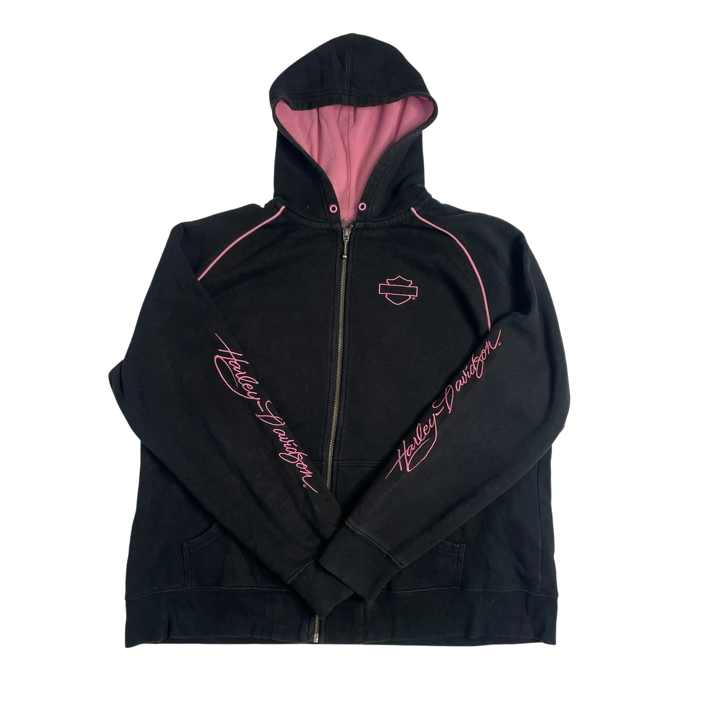 Vintage Harley-Davidson Black Hoodie