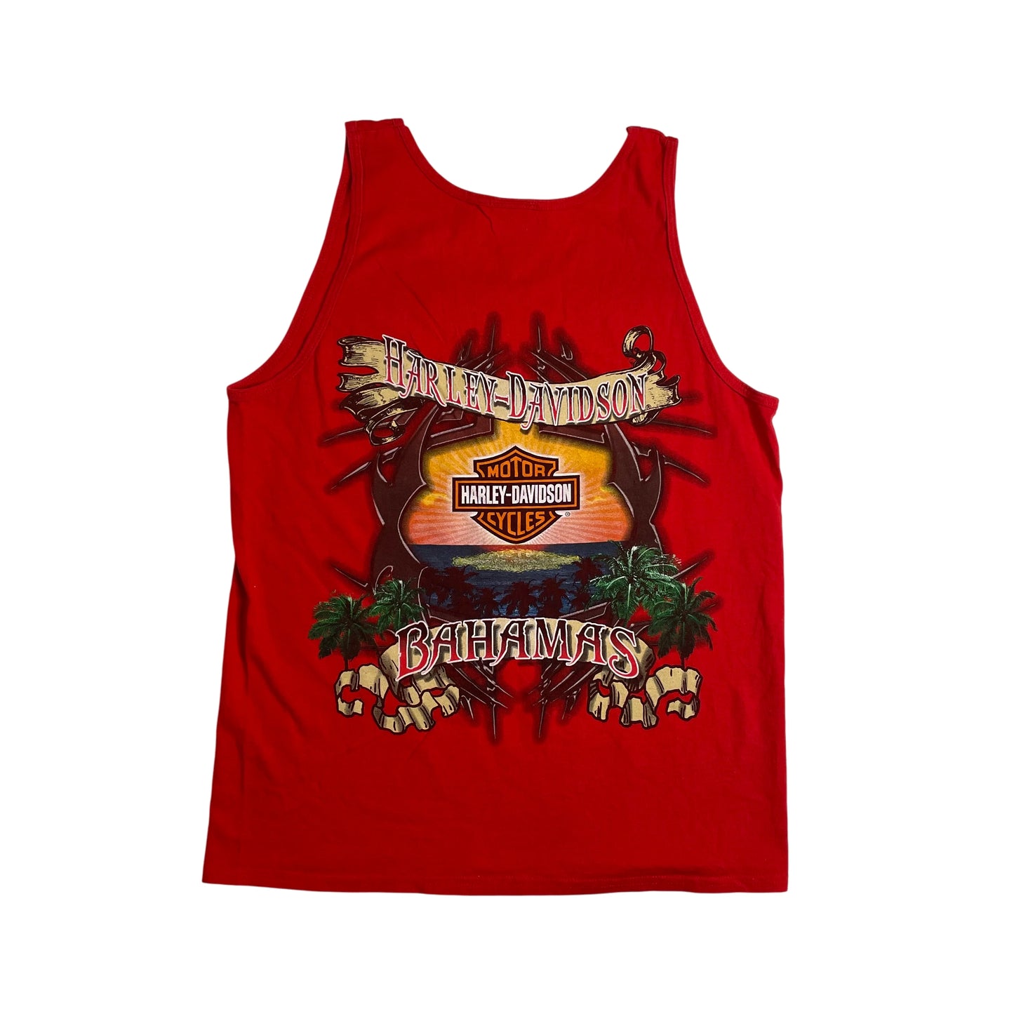 Vintage Harley-Davidson Red Tank Top