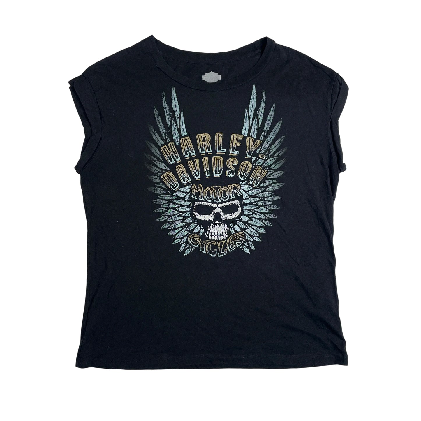 Vintage Harley-davidson Black T-shirt