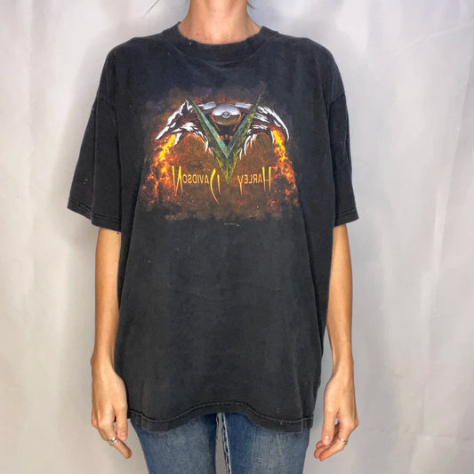 Vintage Harley-Davidson Black T-shirt