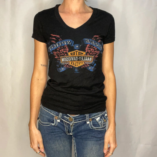 Vintage Harley-Davidson Black T-shirt