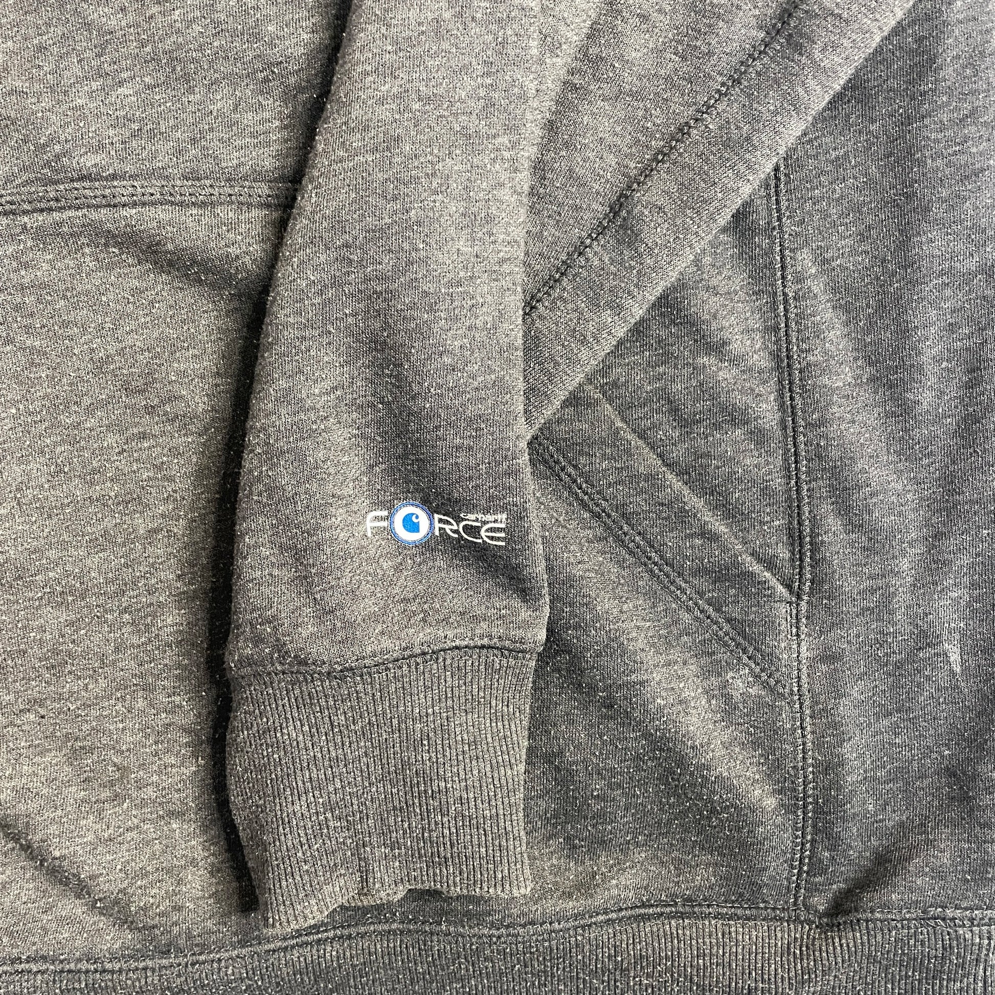 Vintage Carhartt Force Equipment Grey Hoodie