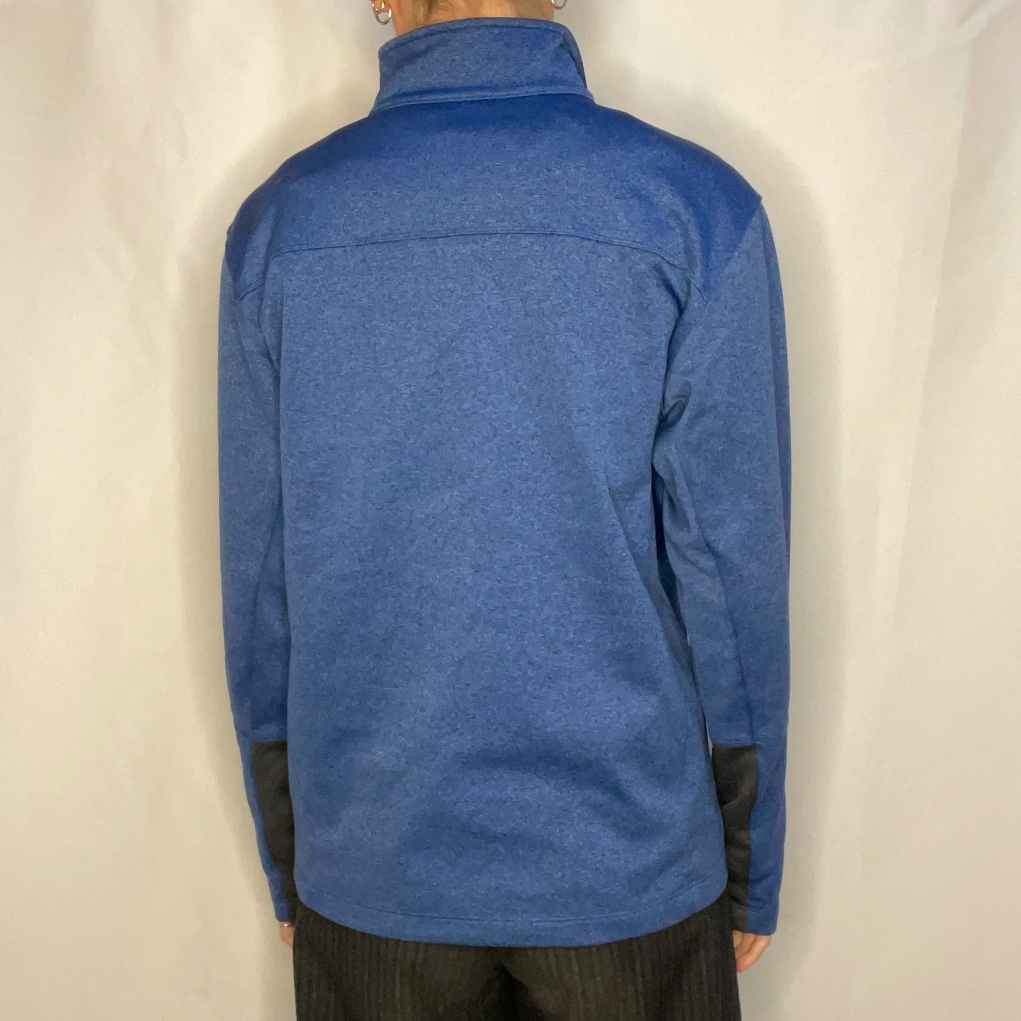 The North Face Blue Quarter-zip Pullover