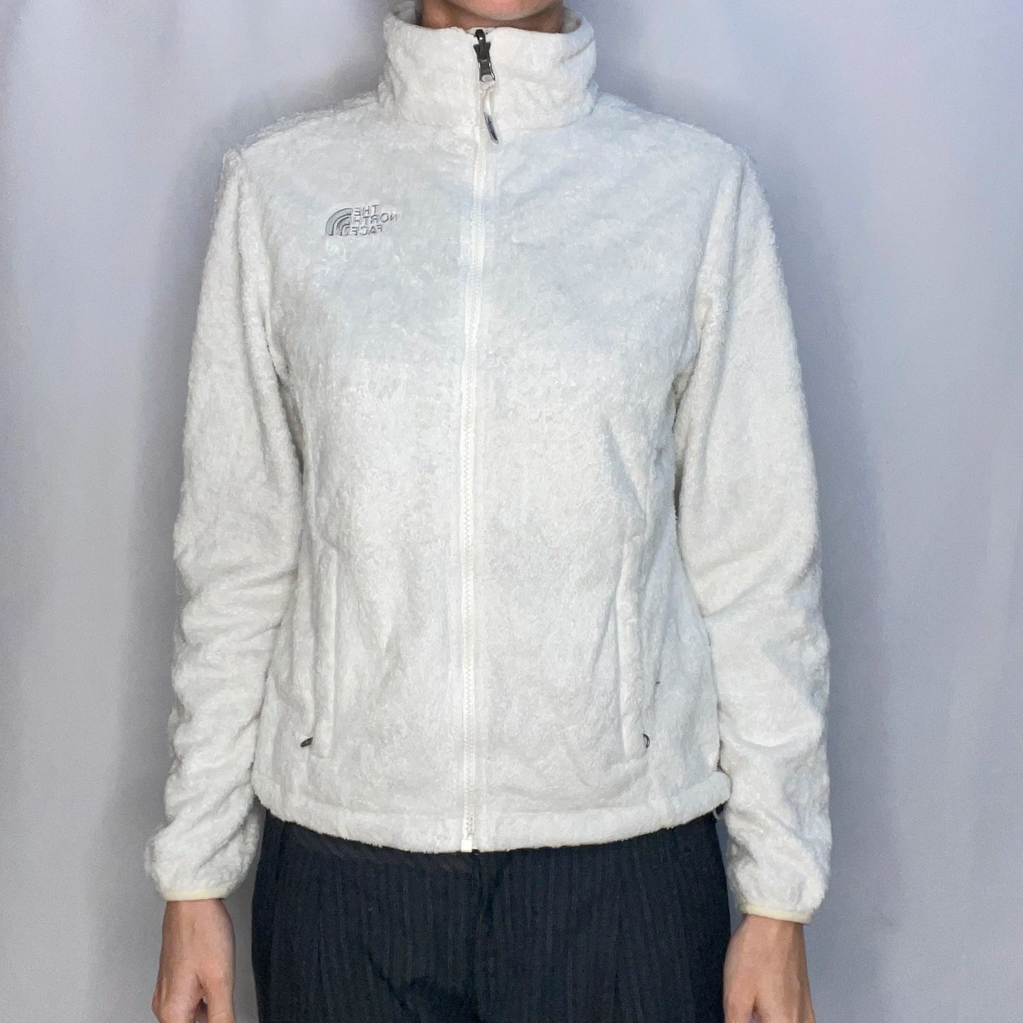 The North Face White Fleece Jacket