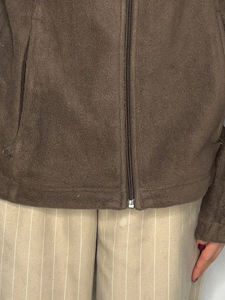 Vintage Columbia Brown Fleece Jacket