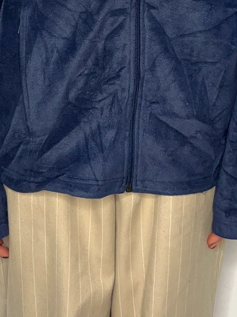 Vintage Columbia Navy Fleece Jacket