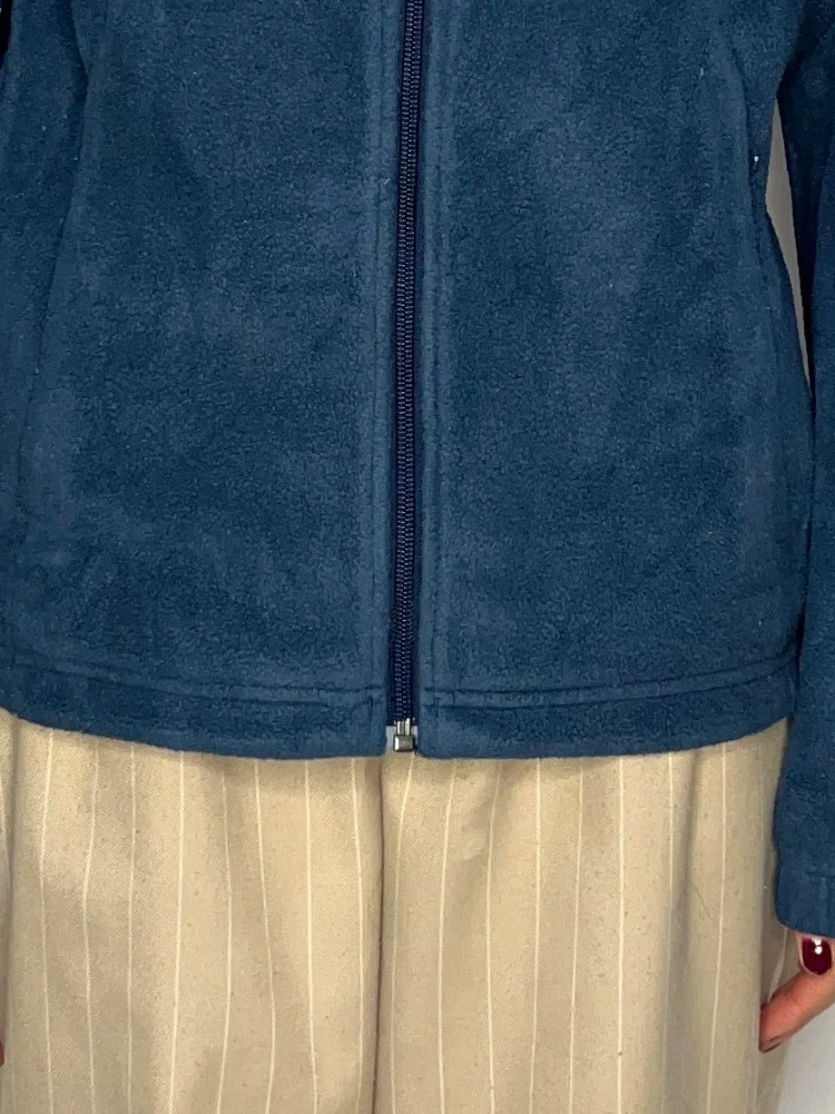 Vintage Columbia Navy Fleece Jacket