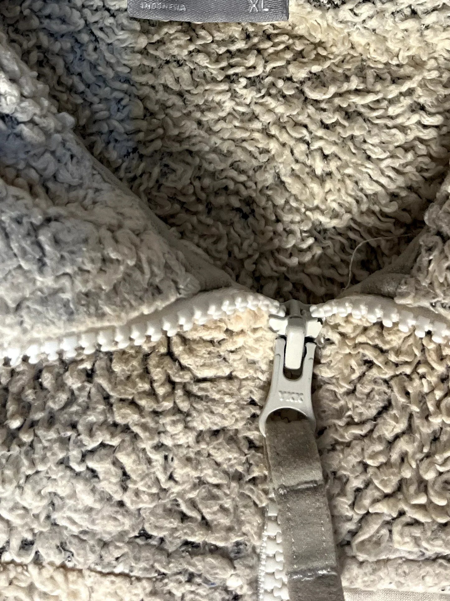 Vintage Columbia Beige Fleece Jacket