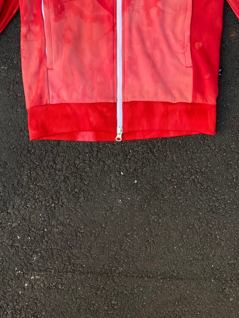 Adidas x Pharrell Williams Hu Holi Superstar Track Jacket - Scarlet Red