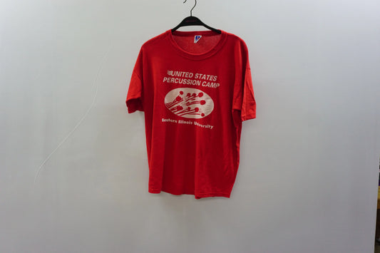 Vintage Russell Athletic Red Single Stitch Tee-Shirt - 90s