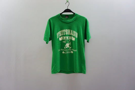 Vintage Best/Screen Stars Green Single Stitch Tee-Shirt - 90s