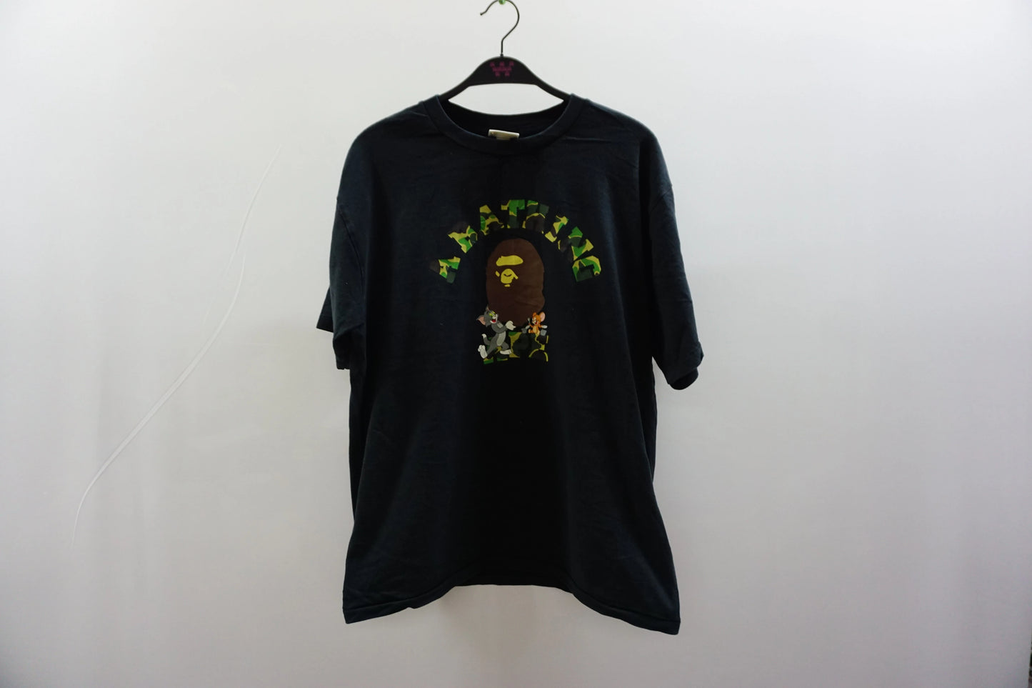 Vintage A Bathing Ape Black Tee-Shirt