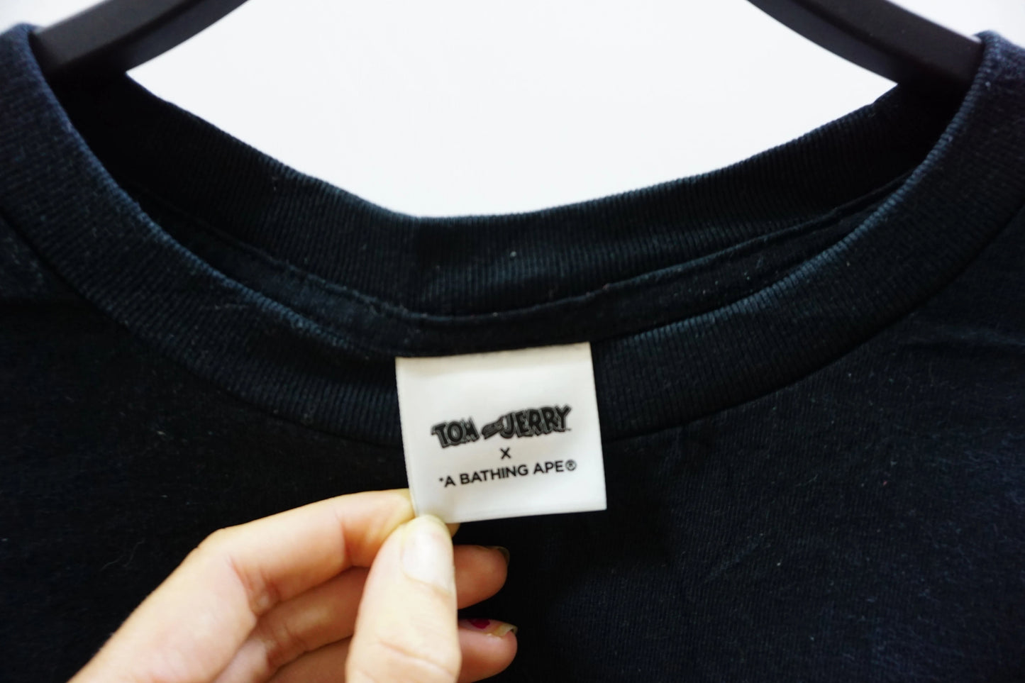 Vintage A Bathing Ape Black Tee-Shirt